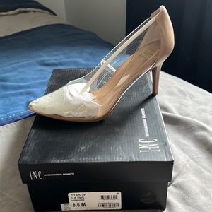 Zitah clear vinyl shoes